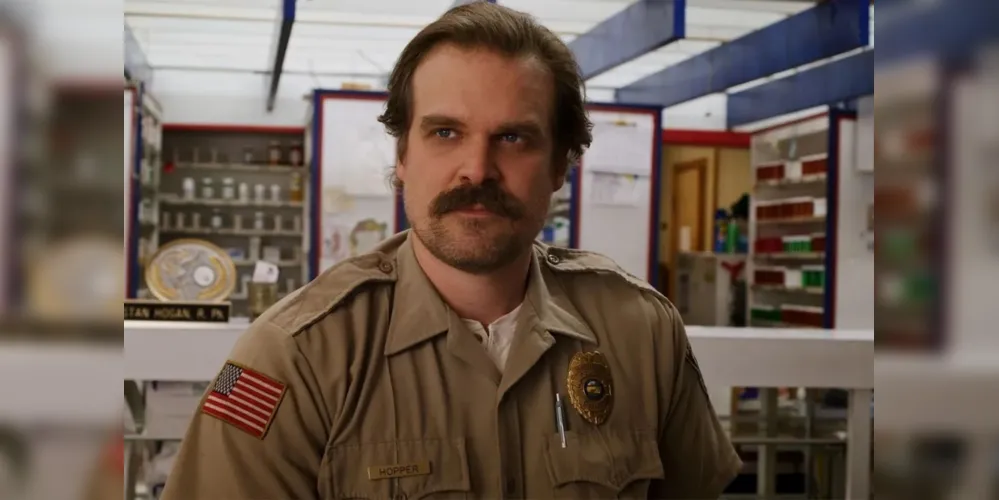 David Harbour é famoso por interpretar Jim Hopper na série Stranger Things
