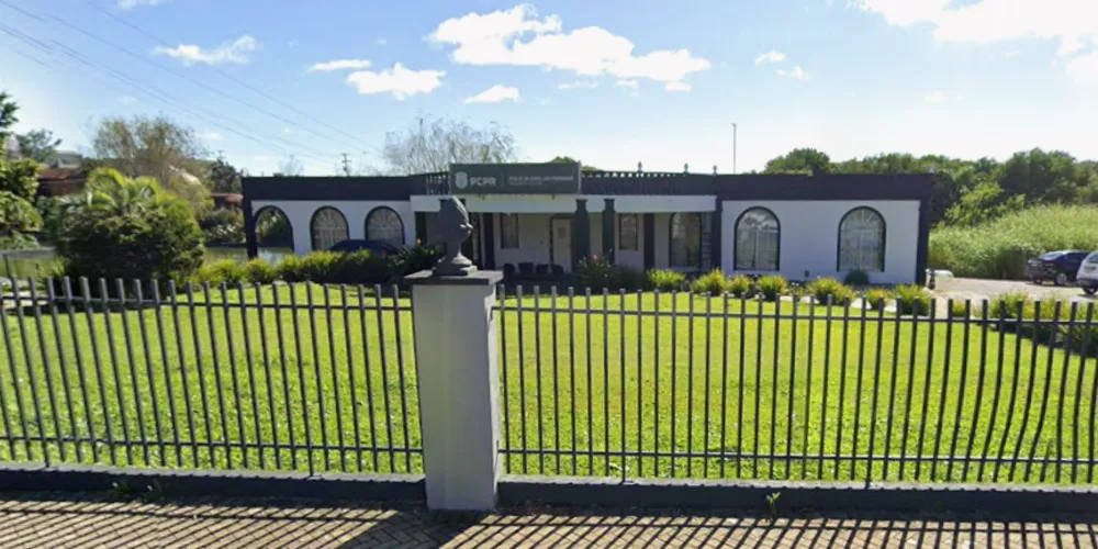 Sede da delegacia de Polícia Civil do Paraná em Carambeí