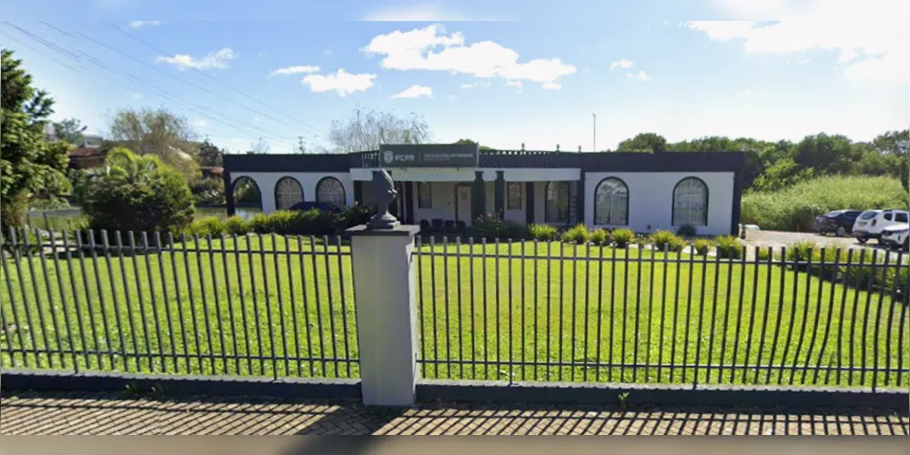 Sede da delegacia de Polícia Civil do Paraná em Carambeí