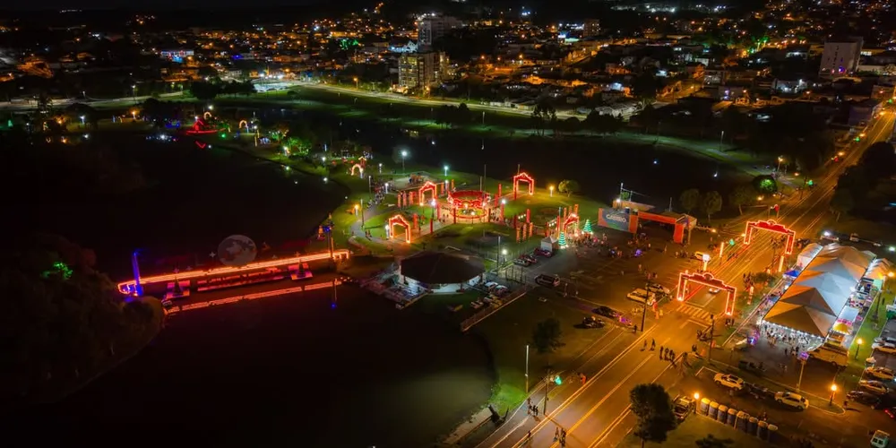 Abertura do 5º Fantástico Natal em Castro