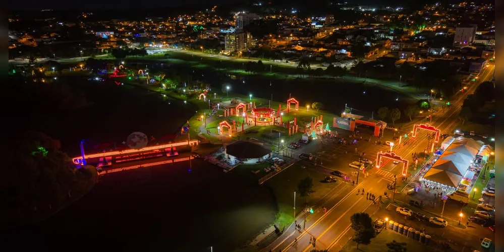 Abertura do 5º Fantástico Natal em Castro