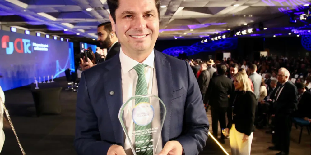 O deputado Alexandre Curi (PSD), presidente da Assembleia Legislativa do Paraná