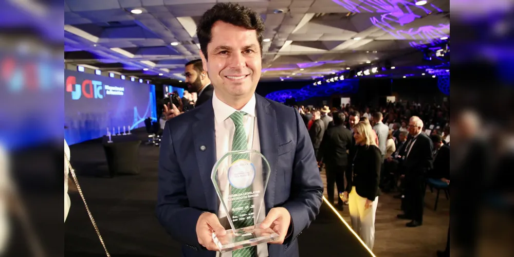 O deputado Alexandre Curi (PSD), presidente da Assembleia Legislativa do Paraná