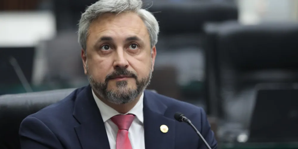 Deputado Fábio Olveira (Podemos), coordenador Frente Parlamentar da Engenharia, Agronomia, Geociências, Infraestrutura e Desenvolvimento Sustentável