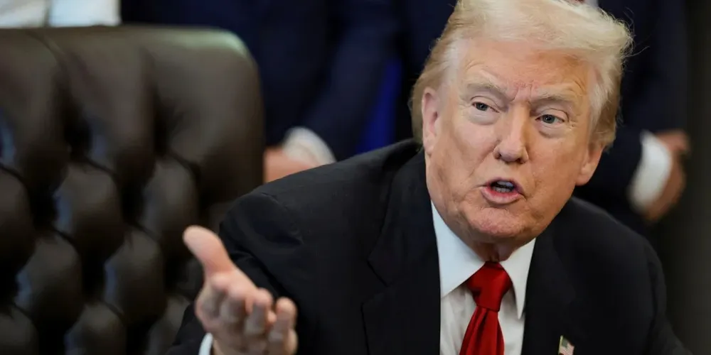 O presidente dos EUA, Donald Trump