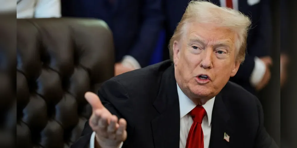 O presidente dos EUA, Donald Trump