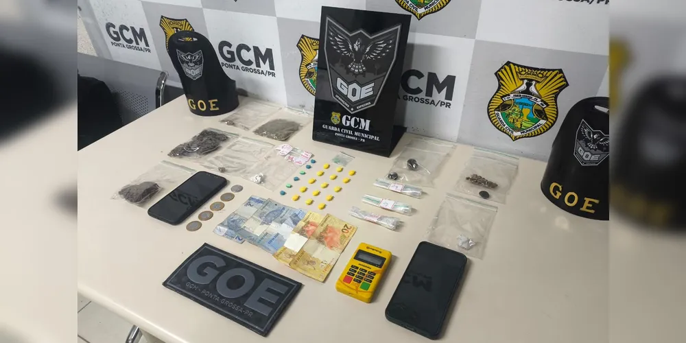 Materiais foram apreendidos pela GCM