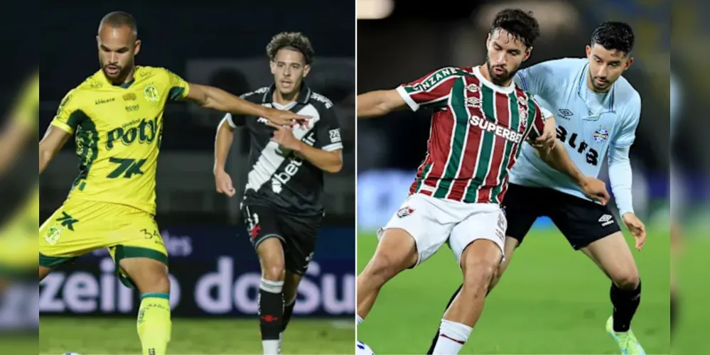 Vasco x Mirassol e Grêmio x Fluminense jogam nesta terça-feira (2)