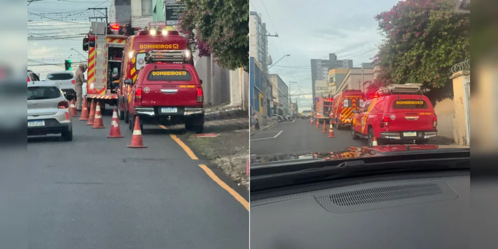 Corpo de Bombeiros e o Siate estiveram presentes no local