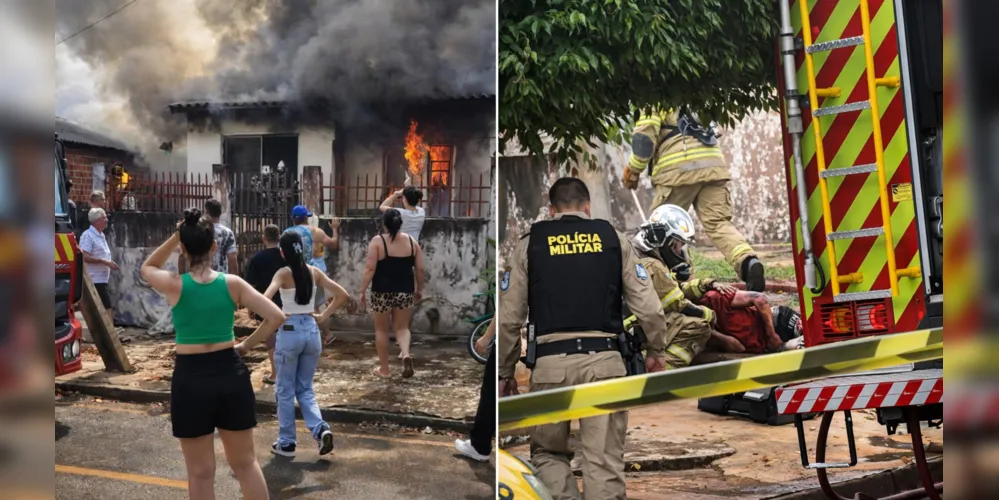 Imagens com tratamento divulgadas nas redes sociais