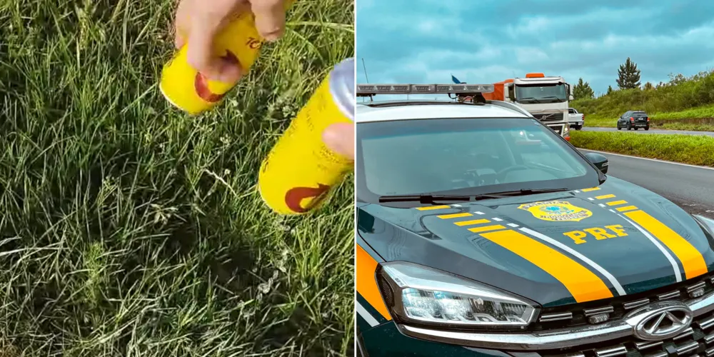 O veículo foi localizado no km 548 na BR-376