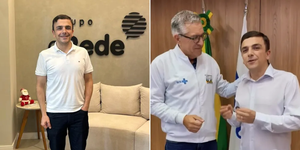 Aliel Machado apareceu com o ministro da Saúde, Alexandre Padilha, para fazer a divulgação deste projeto