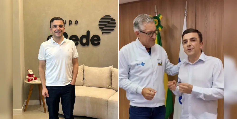 Aliel Machado apareceu com o ministro da Saúde, Alexandre Padilha, para fazer a divulgação deste projeto