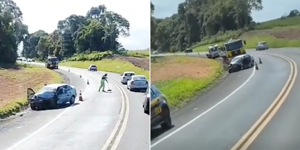 A ocorrência foi do tipo colisão frontal e envolveu dois veículos, resultando em duas pessoas feridas e duas mortes no local