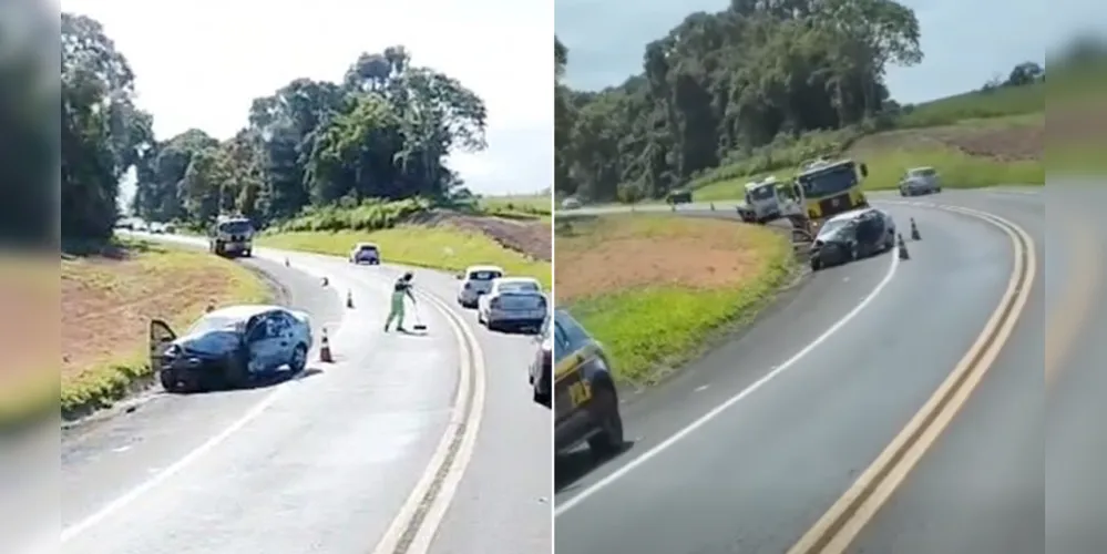 A ocorrência foi do tipo colisão frontal e envolveu dois veículos, resultando em duas pessoas feridas e duas mortes no local