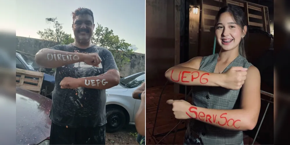 Muryllo e Gabrieli foram aprovados, em primeira chamada, nos cursos de Direito e Serviço Social, respectivamente