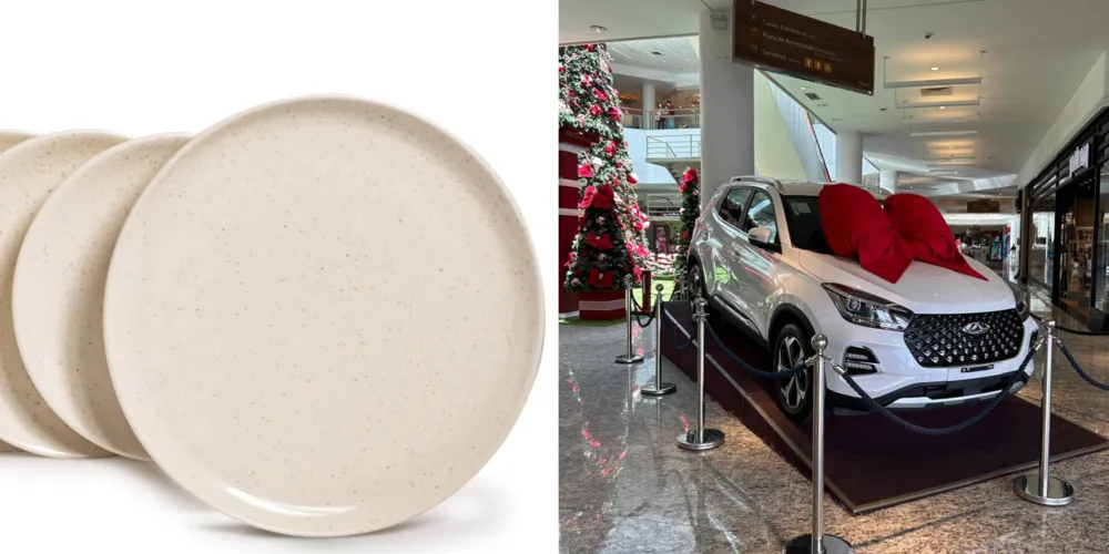 Os prêmios que os clientes irão concorrer são: um conjunto de sobremesa e concorre a um Tiggo 5x, avaliado em mais de R$ 130 mil