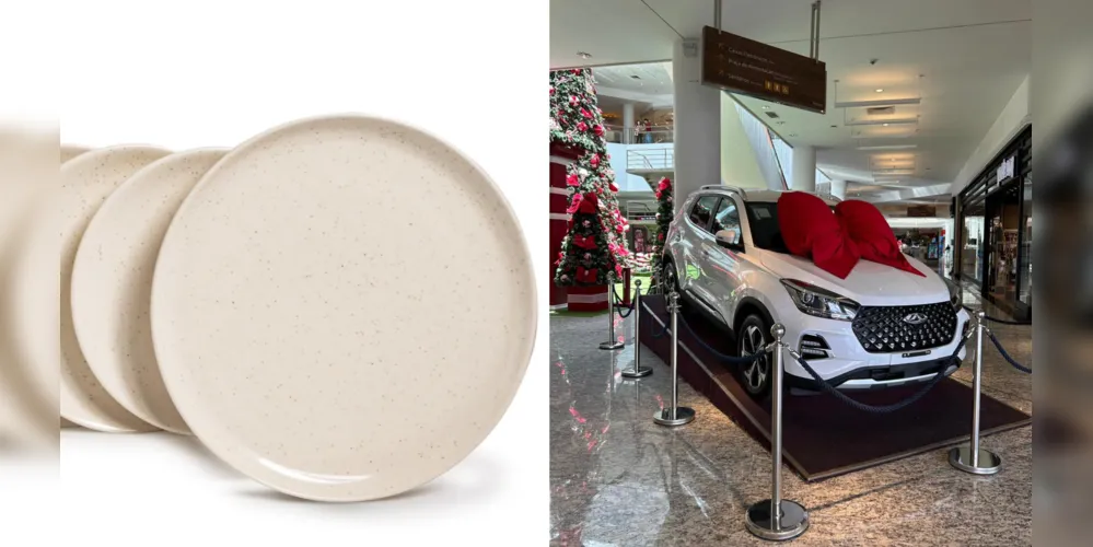 Os prêmios que os clientes irão concorrer são: um conjunto de sobremesa e concorre a um Tiggo 5x, avaliado em mais de R$ 130 mil