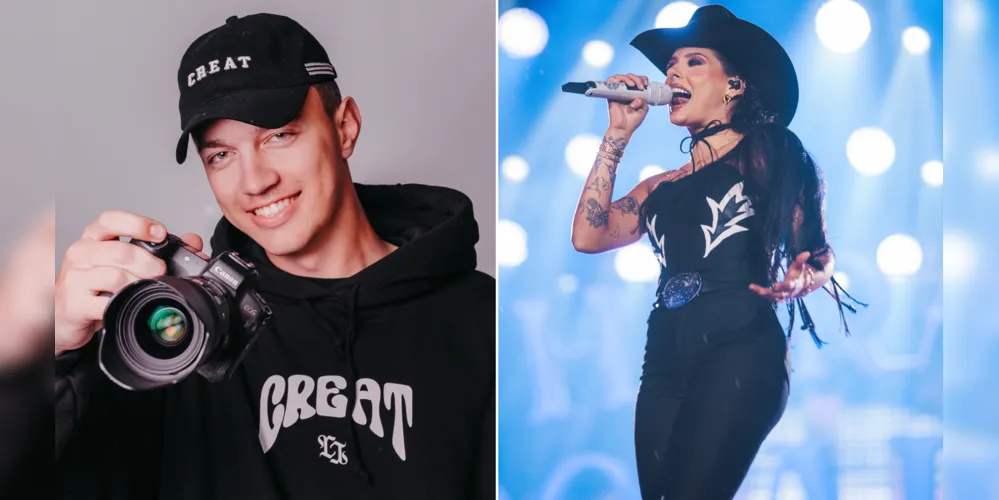 Fotógrafo há 7 anos, Matavelli já registrou grandes momentos de cantores sertanejos