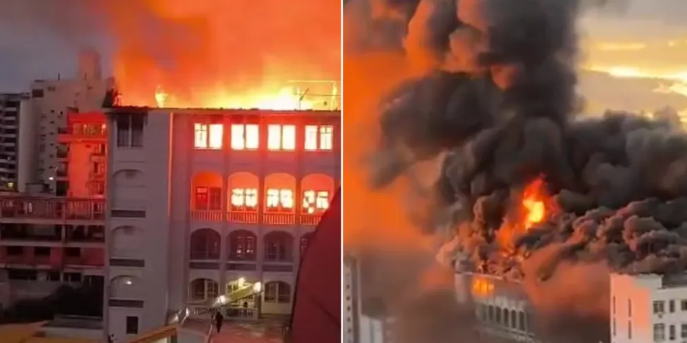 O local estava vazio e não houve registro de feridos