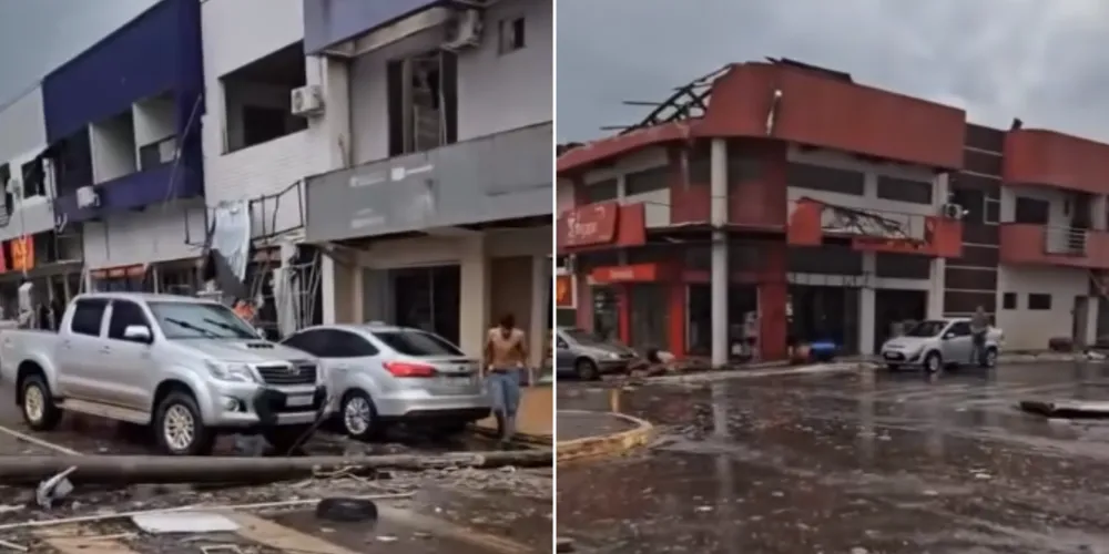 Defesa Civil lamenta a morte de vítimas após tornado em Rio Bonito do Iguaçu