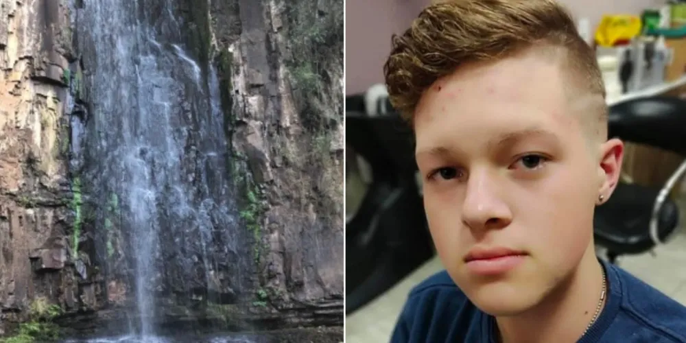 Jovem de 18 anos se afogou na Cachoeira do Pinho
