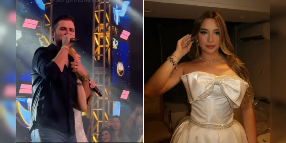 Jhennifer Lopes, da dupla Jhennifer & Thiago, comemorou o aniversário de 16 anos em São José dos Pinhais