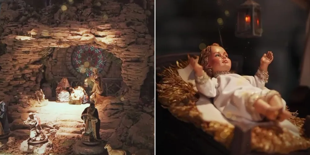 Para esta edição, o presépio passou a ser automatizado