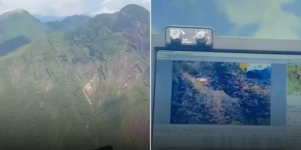 Agentes montaram um posto de comando na Fazenda do Pico Paraná