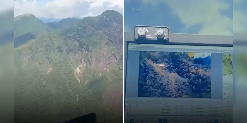 Agentes montaram um posto de comando na Fazenda do Pico Paraná