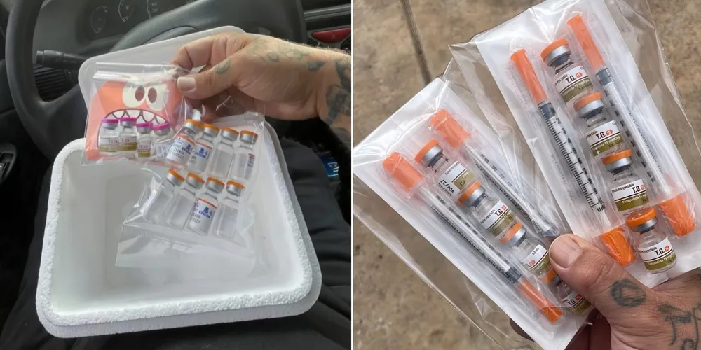 Homem divulgava a venda dos produtos nas redes sociais