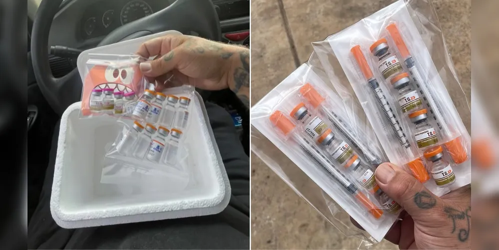 Homem divulgava a venda dos produtos nas redes sociais