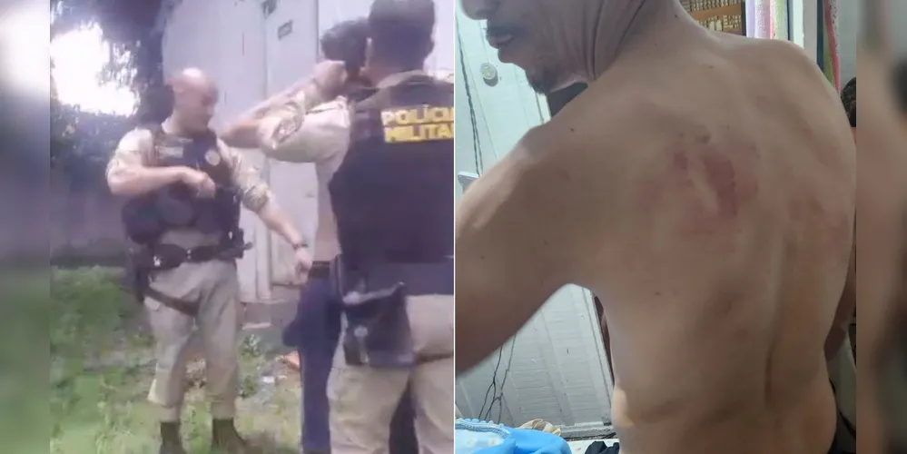 Morador afirma que ele e sua família foram agredidos pela PM