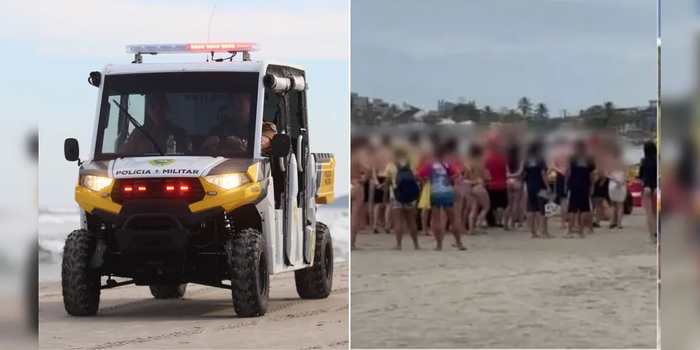Atropelamento teria acontecido durante um patrulhamento feito por policiais na orla