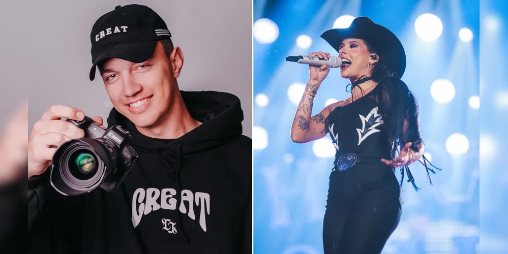 Fotógrafo há 7 anos, Matavelli já registrou grandes momentos de cantores sertanejos