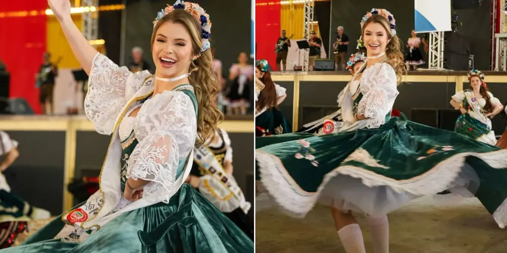 Kiara Paes de Castro é a nova rainha da Münchenfest