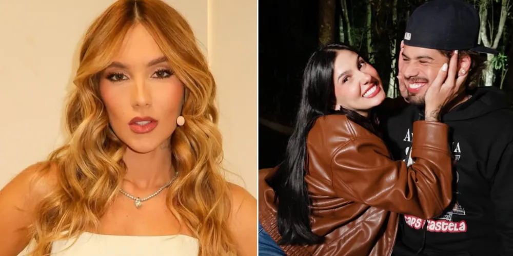 Ana Castela teria terminado o namoro após encontrar mensagens do cantor com a ex