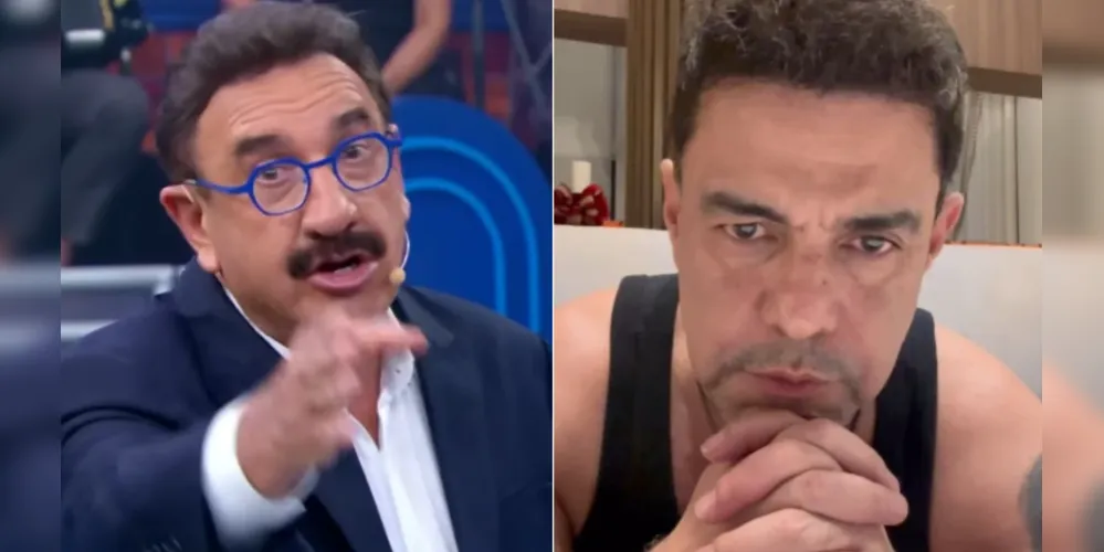 Recado foi ao ar após fala polêmica de Zezé Di Camargo sobre a participação de políticos em estreia do SBT News
