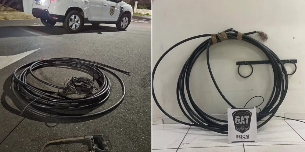 Material foi apreendido pela GCM