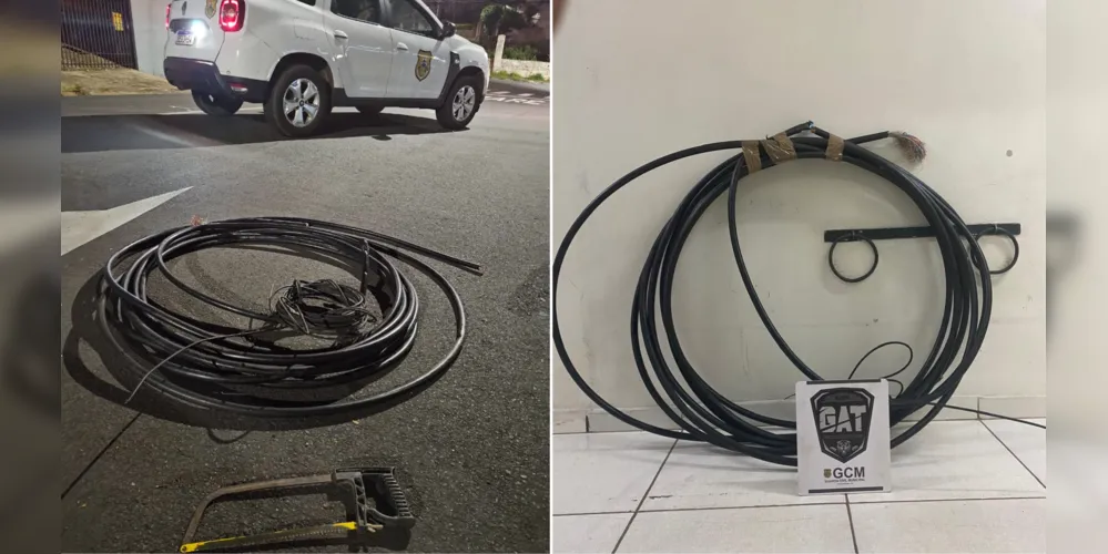 Material foi apreendido pela GCM