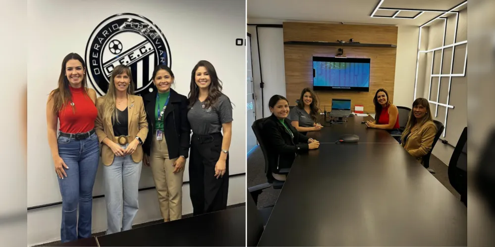 Representantes da Vale dos Trilhos se reuniram coma Gerente de Conteúdos do Fantasma, Vannessa Silva e a Diretora de Relacionamentos do clube, Mônica Quadros
