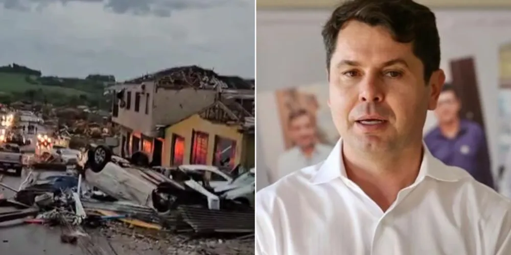 Alexandre Curi se manifesta após ciclone extratropical atingir Paraná