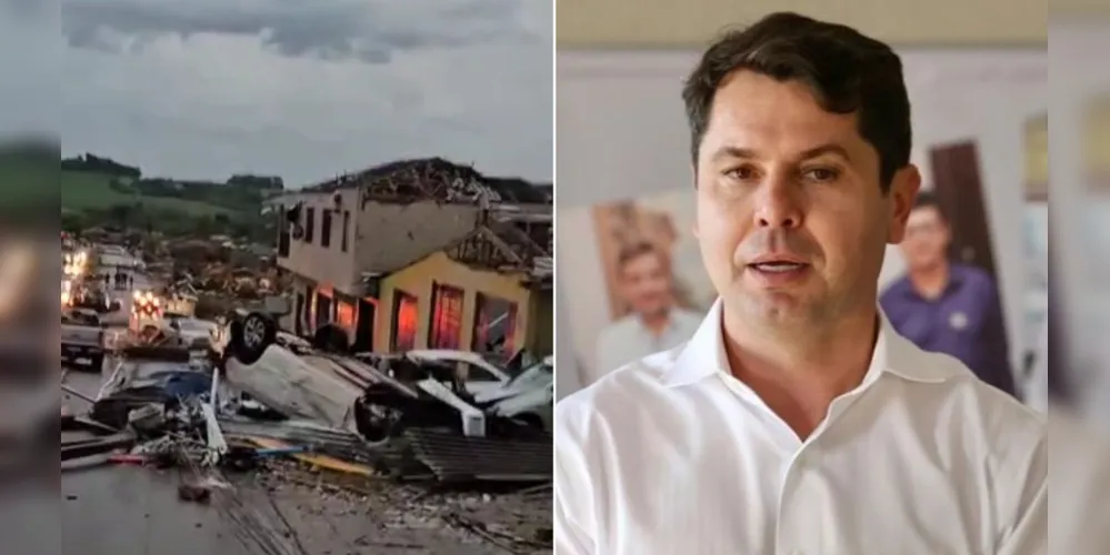 Alexandre Curi se manifesta após ciclone extratropical atingir Paraná