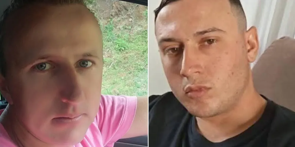 Vilson Herman, de 40 anos e Lucas Leidens de 26 morreram no acidente na BR-476