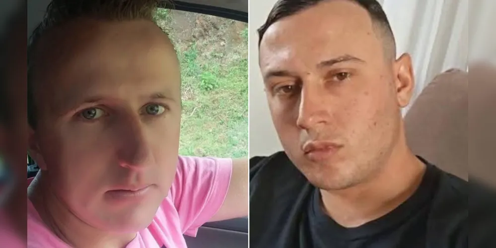 Vilson Herman, de 40 anos e Lucas Leidens de 26 morreram no acidente na BR-476