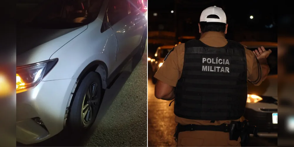 Após acidente vítima foi encaminhada para a UPA Santa Paula.