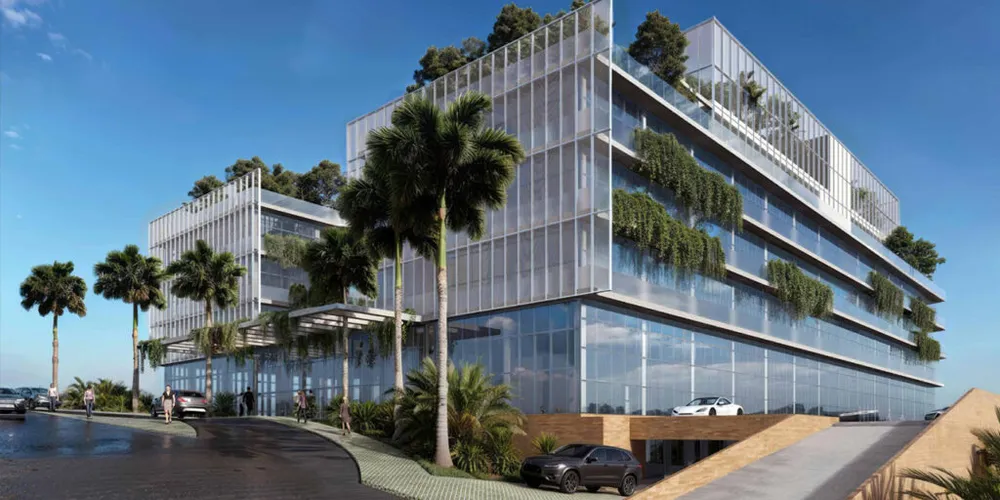 O Pátio São Vicente será um Power Center, juntamente ao Supermercado e um Centro Clínico integrados ao local, cuja área total é de 71 mil m²