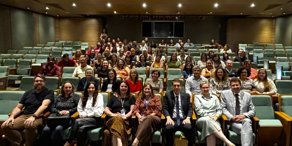 O evento ocorreu no SindServPG