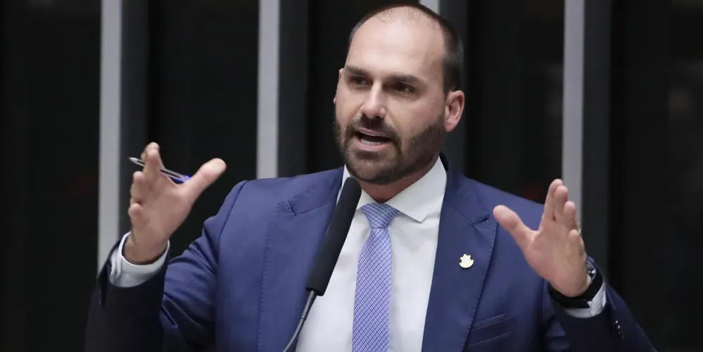 Eduardo Bolsonaro está nos Estados Unidos