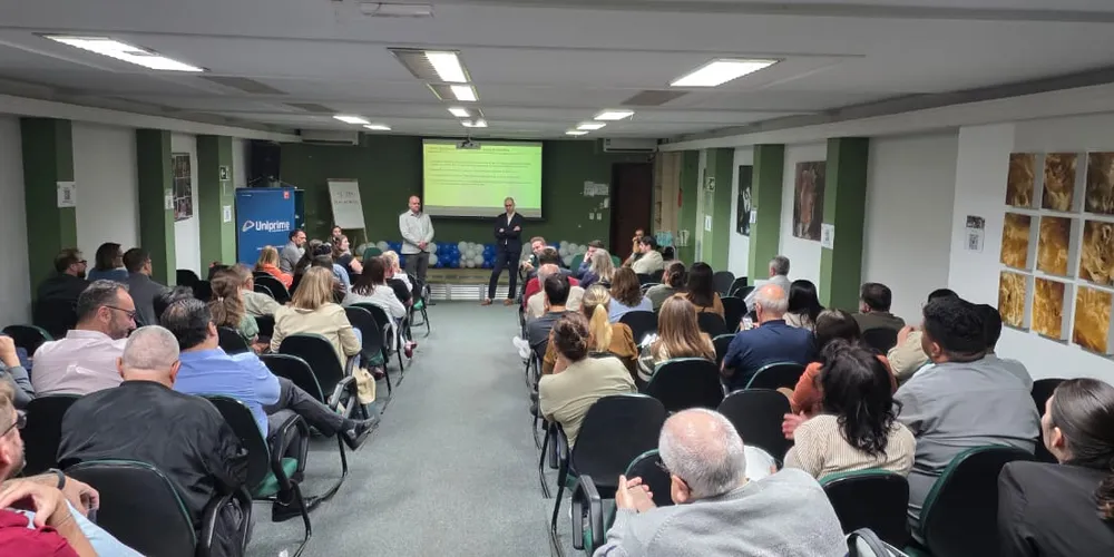 O evento reuniu cerca de 60 profissionais da saúde para discutir temas relacionados a planejamento financeiro